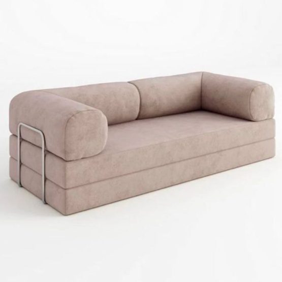Sillón Teddy 1 x 1 cuando se hace sillón cama 2 x 2